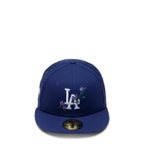 59FIFTY LOS ANGELES DODGERS SIDE PATCH BLOOM FITTED CAP