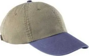 Adams AD969 Optimum Pigment Dyed-Cap - Khaki Royal