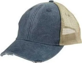 Adams OL102 Distressed Ollie Cap - Midnight Tan