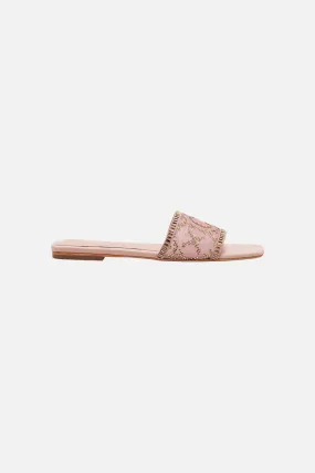 ALORA FLAT MULE SOLID NUDE