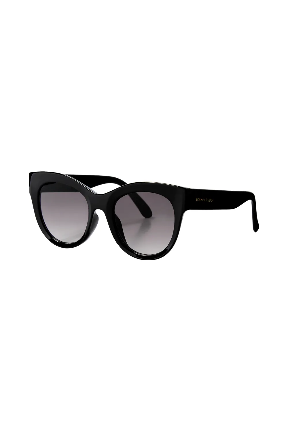 Amelie Black Cats Eye Sunglasses