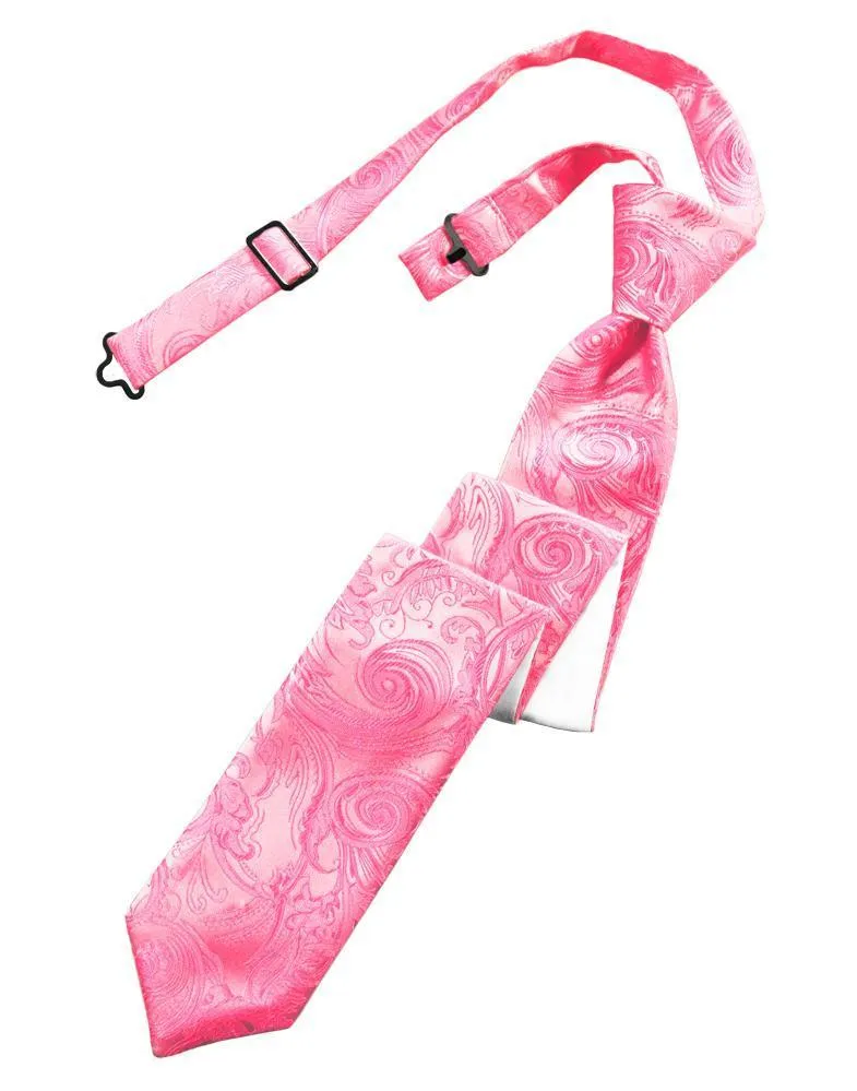 Bubblegum Tapestry Skinny Necktie