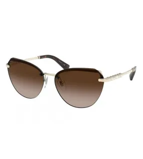 Bvlgari Women's Brown Cateye Sunglasses