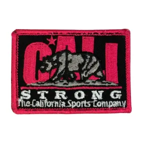 CALI Strong Original Pink Hook-and-Loop 2x3 Morale Patch