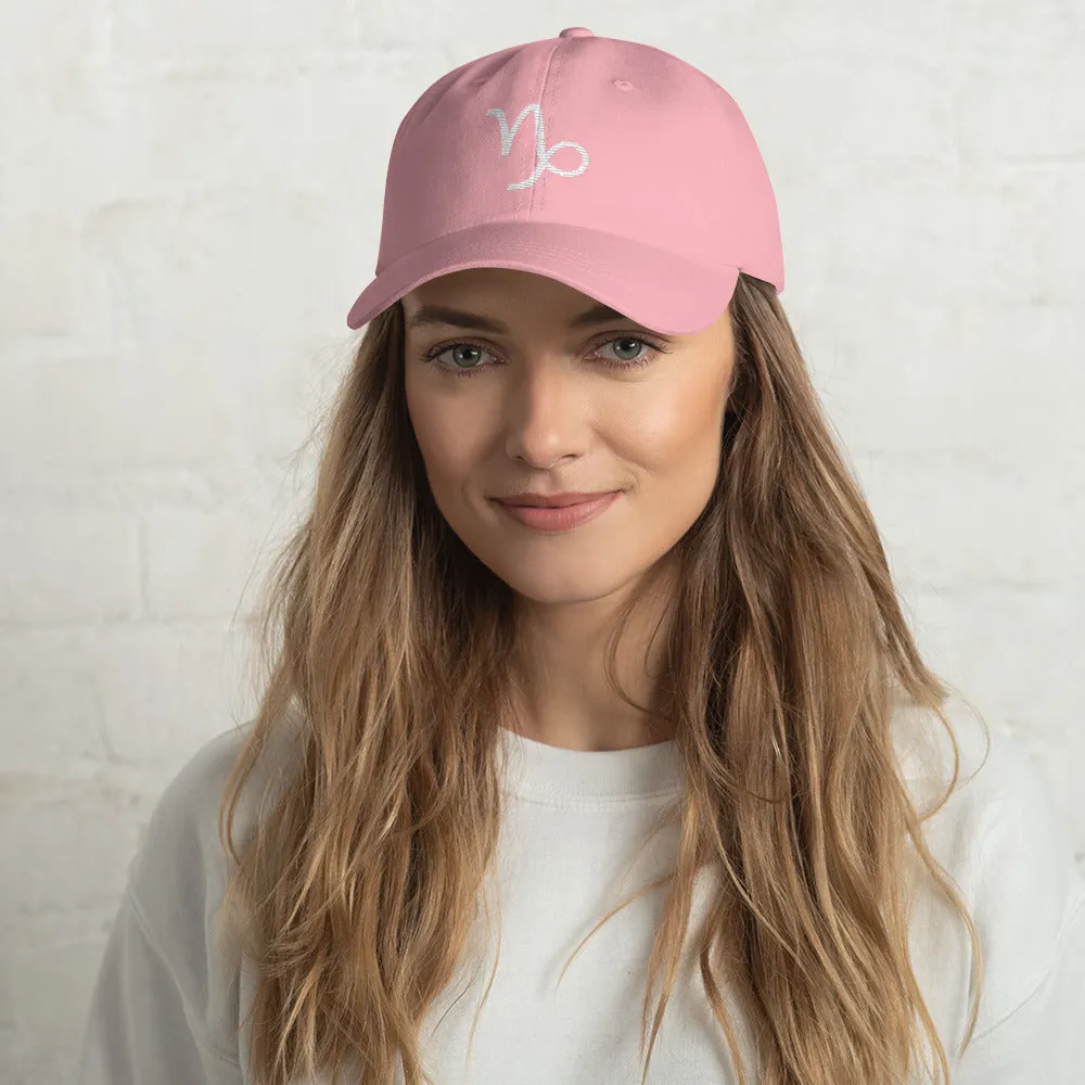 Capricorn Symbol Dad Hat