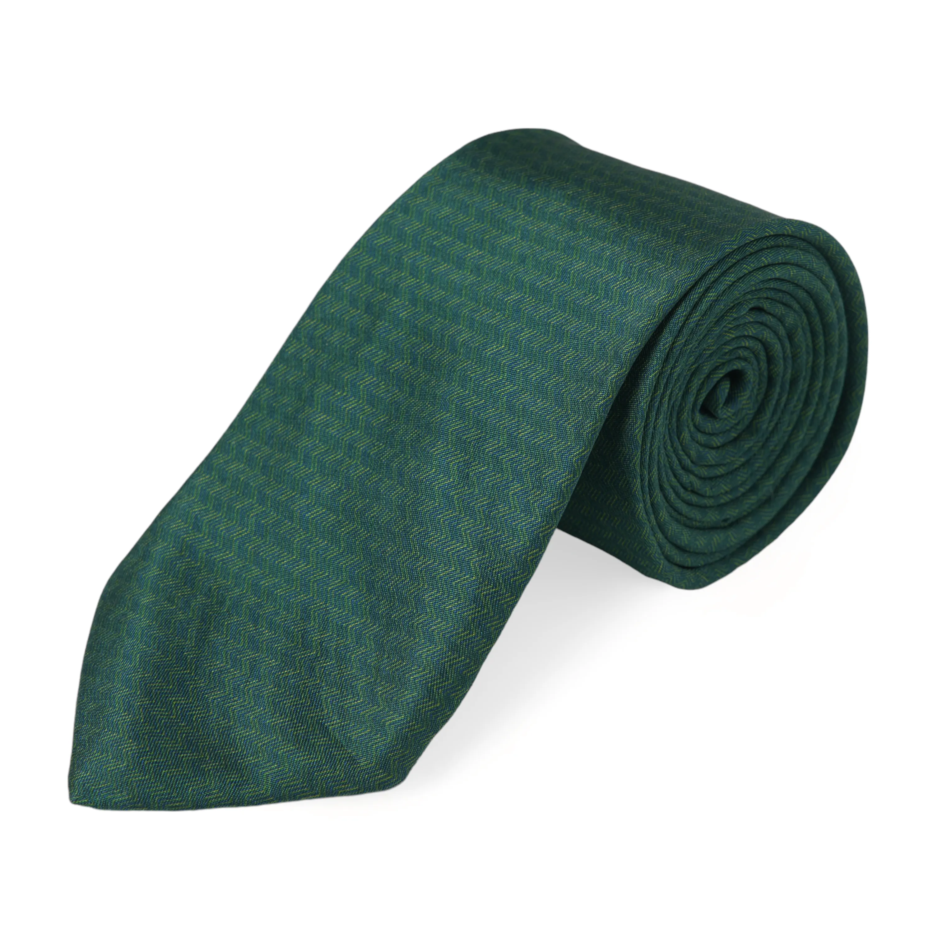 Chokore Green Silk Tie - Indian at Heart range