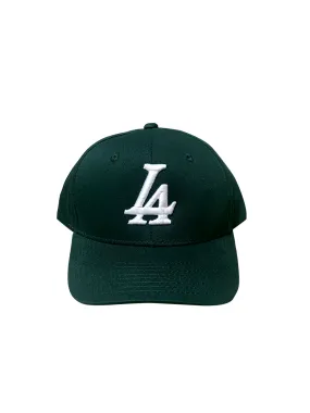 Collective LA Classic Snapback Hat Forest Green