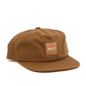 HUF Set Box Snapback Hat (Caramel)