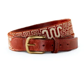 KING RANCH CLASSIC WOVEN RUNNING W W (CHARRO DESIGN) BELT