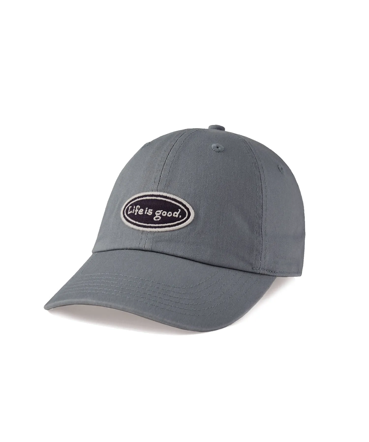 Life is Good Lig Vintage Oval Cap - Gray