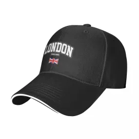 London England Flag UK High Quality Baseball Cap For Women Leisure Womens Snapback Caps Casual Unisex Hats