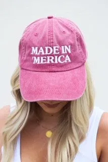 Made in 'Merica  Baseball Cap