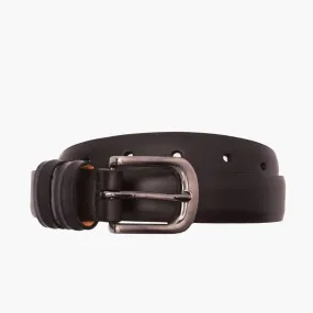 Men's Refined Leather Belt | Black