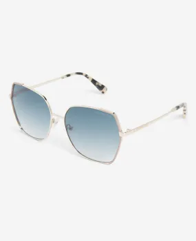 Metal Geometric Sunglasses