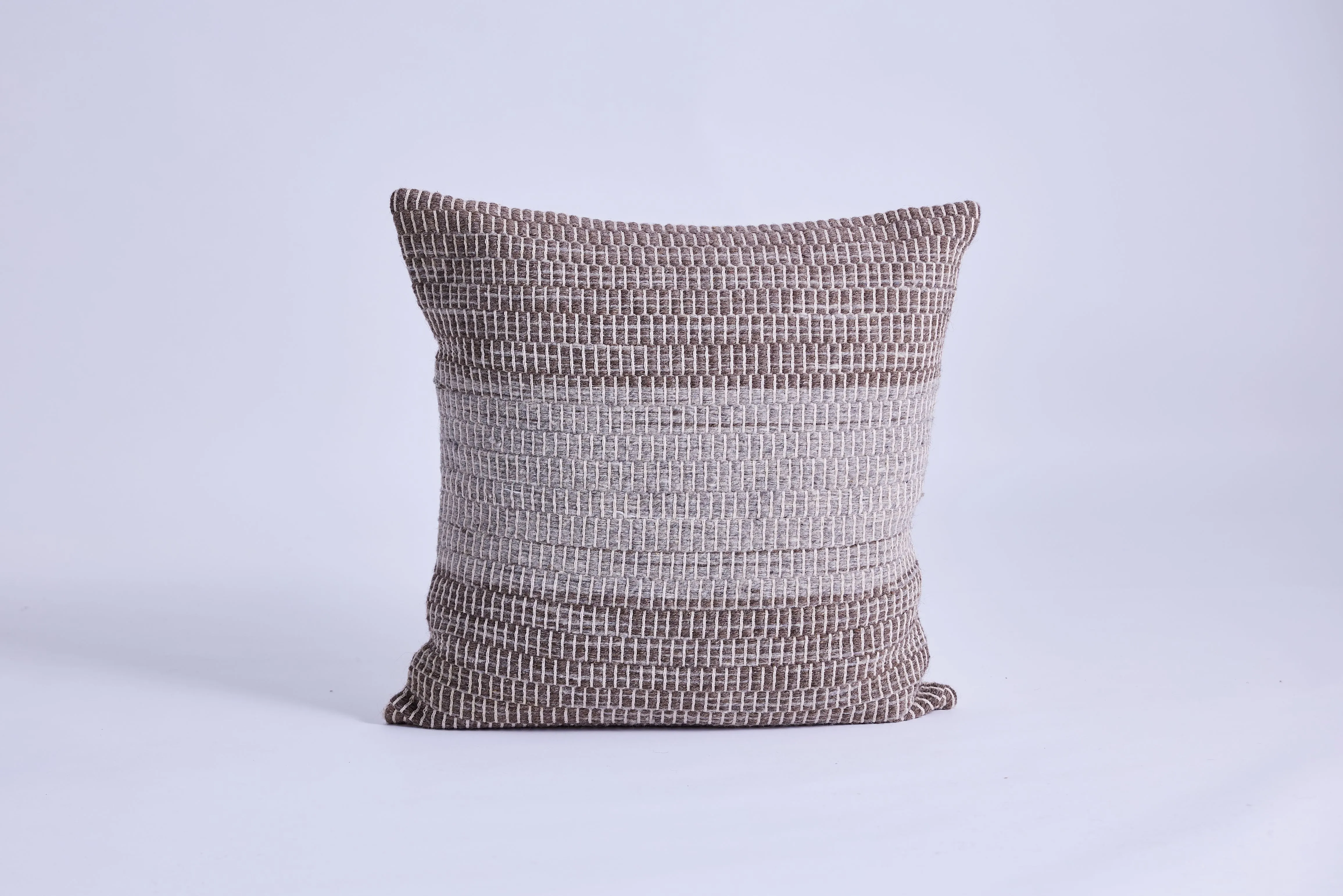 Mistri by Reve - Cushion Cover - Brown Grey Melange