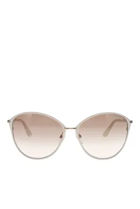 Penelope Ivory Brown Sunglasses