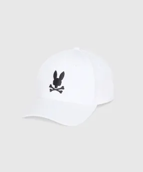 Psycho Bunny Ingraham Baseball Cap - White